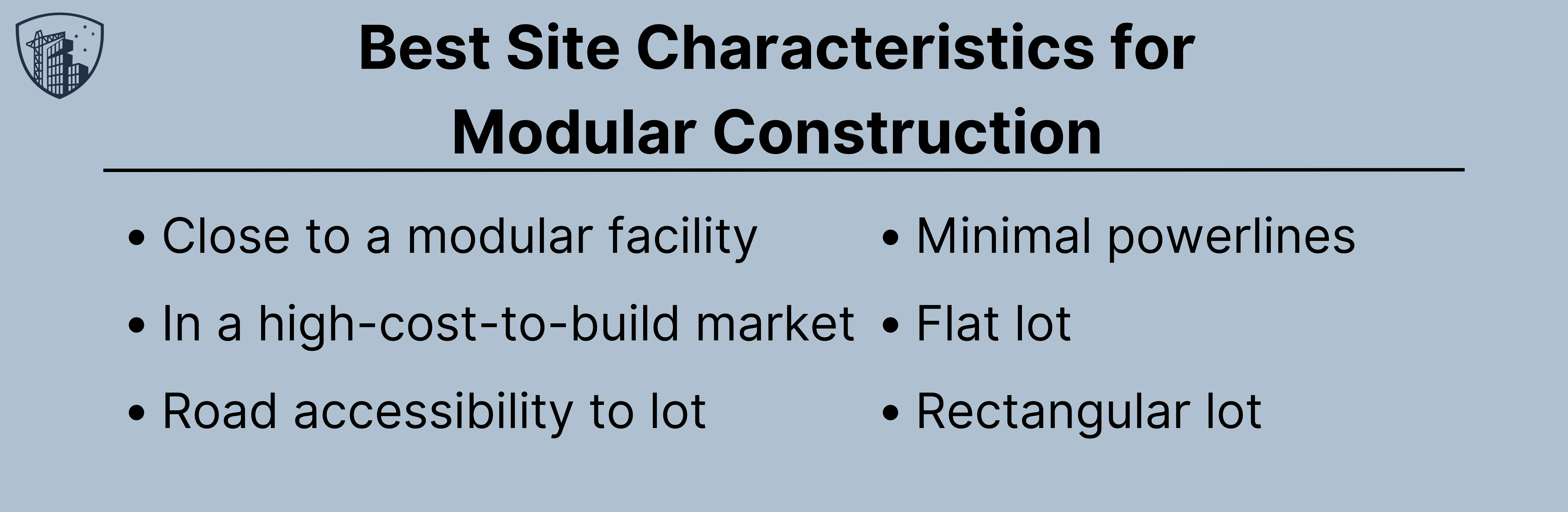 Identifying the Right Site